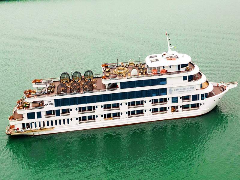 Ambassador Cruise - Halong Bay - 1 Day Tour