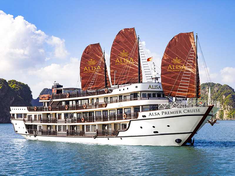 Alisa Cruise - Halong Bay - Lan Ha Bay - 3 Days 2 Nights