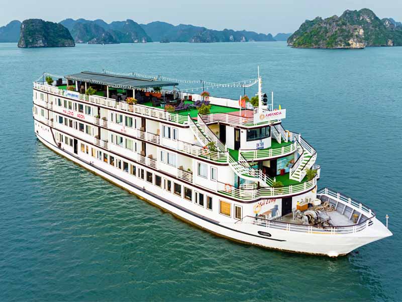 Amanda Premier Cruise - Halong Bay - 2 Days 1 Night