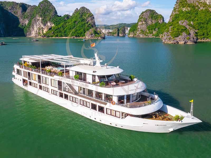 Athena Royal Cruise - Halong Bay - 3 Days 2 Nights