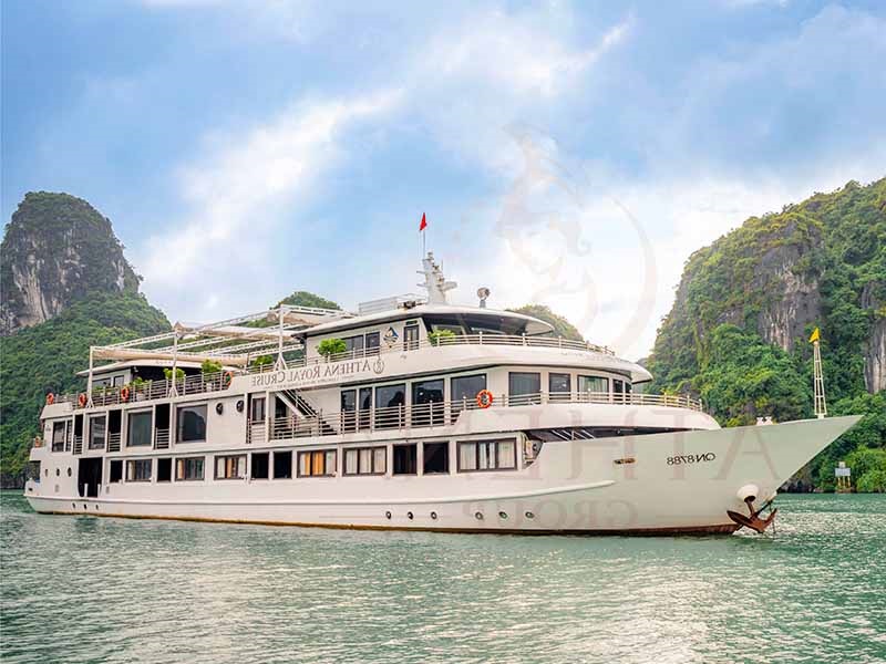 Athena Royal Cruise - Halong Bay - 2 Days 1 Night