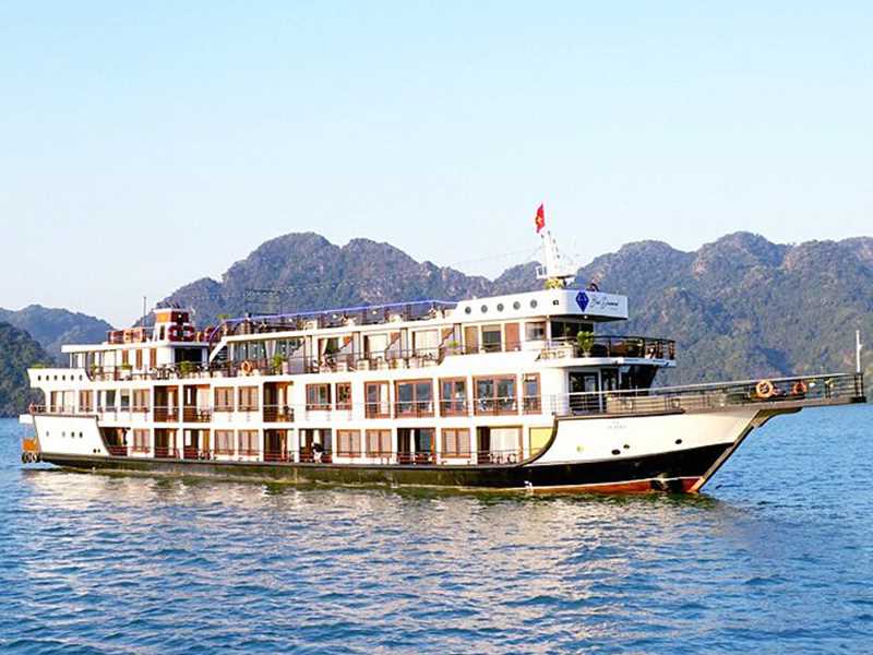 Blue Diamond Cruise - Halong Bay & Lan Ha Bay - 2 Days 1 Night 
