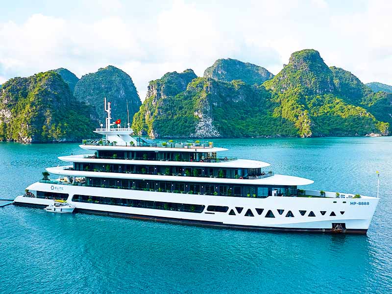 Elite Of The Seas Cruise - Halong Bay & Lan Ha Bay - 2 Days 1 Night