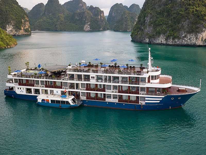 Erina Cruise - Halong Bay & Lan Ha Bay - 2 Days 1 Night