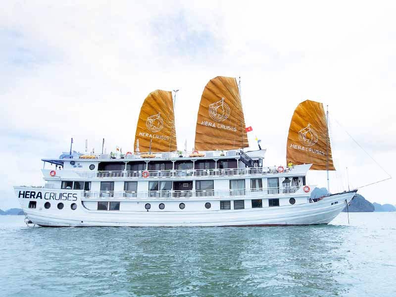 Hera Grand Luxury Cruise - Halong Bay - 2 Days 1 Night