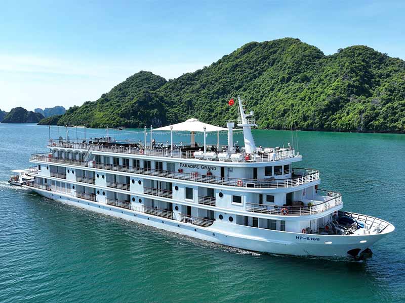 Paradise Grand Cruise - Halong Bay & Lan Ha Bay - 2 Days 1 Night