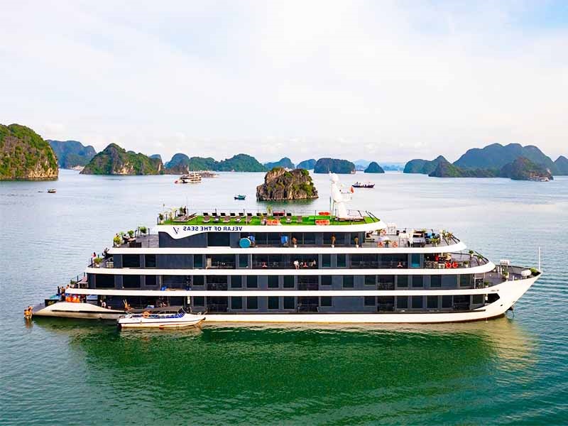 Velar Of The Seas Cruise - Halong Bay & Lan Ha Bay - 2 Days 1 Night