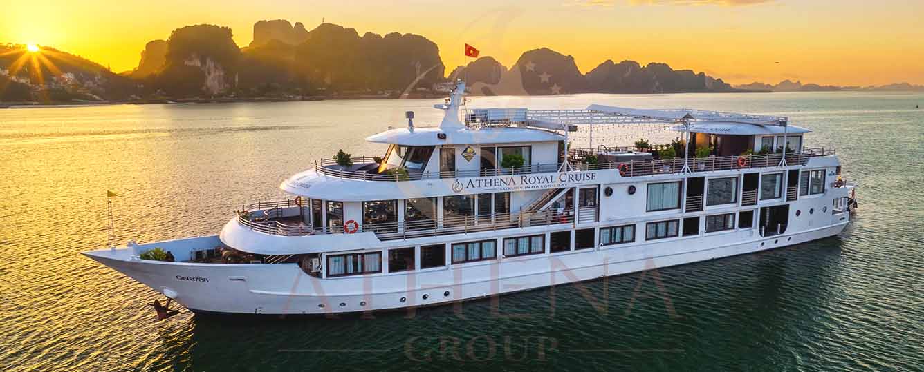 Athena Royal Cruise - Halong Bay - 3 Days 2 Nights