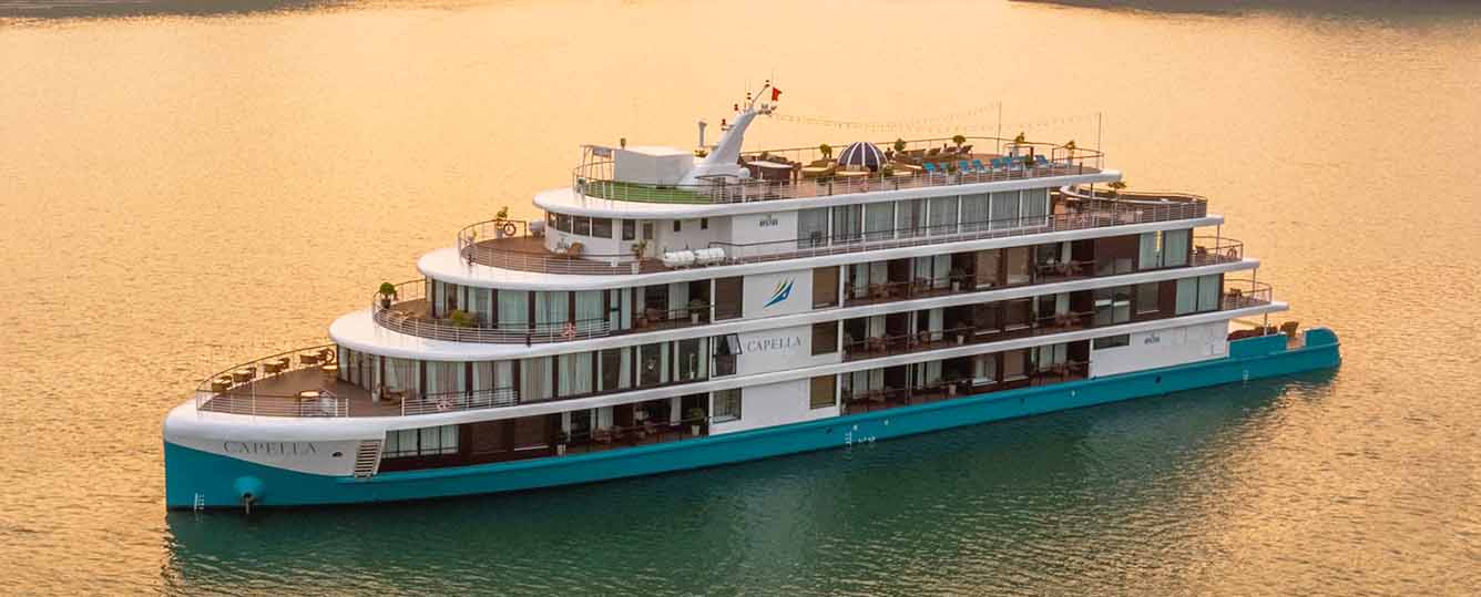 Capella Cruise  - Halong Bay & Lan Ha Bay - 2 Days 1 Night