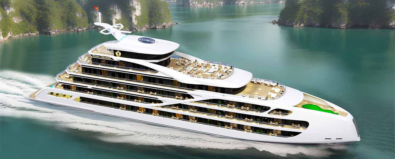 Diana Cruise - Halong Bay & Lan Ha Bay - 2 Days 1 Night