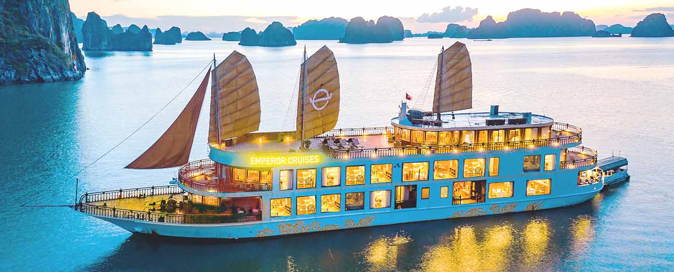 Emperor Cruises - Halong Bay - Lan Ha Bay - 3 Days 2 Nights