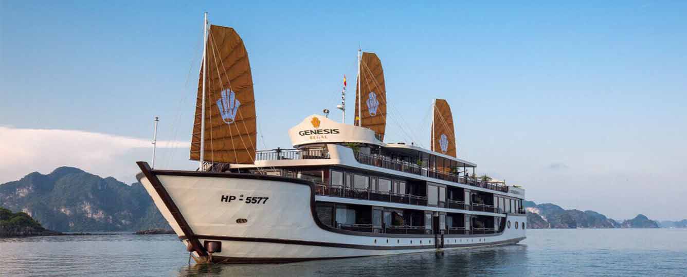 Genesis Regal Luxury Cruise - Halong Bay & Lan Ha Bay - 2 Days 1 Night