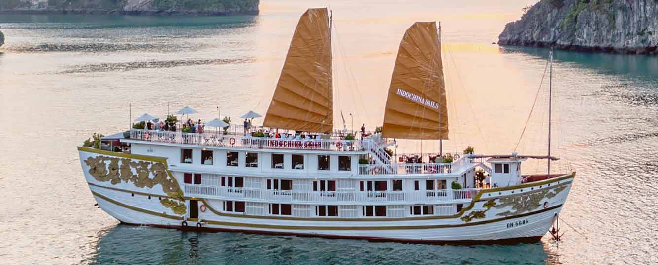 Indochina Sails Cruise - Halong Bay & Lan Ha Bay - 3 Days 2 Nights