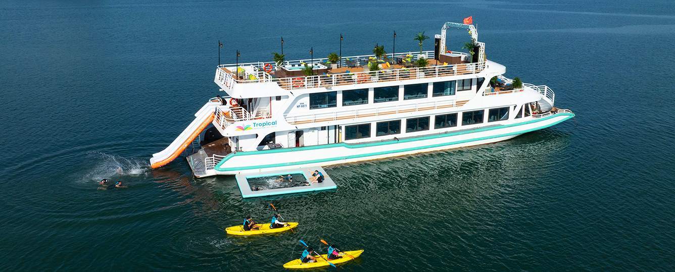 Tropical Cruise - Lan Ha Bay & Cat Ba Island - 1 Day Tour