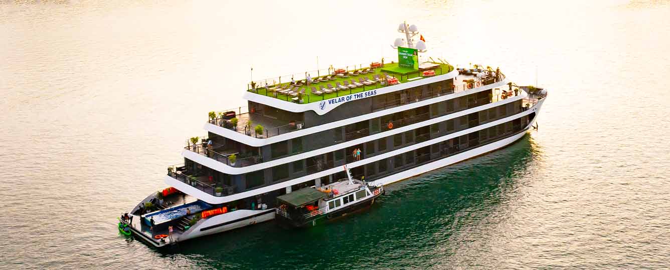 Velar Of The Seas Cruise - Halong Bay & Lan Ha Bay - 2 Days 1 Night